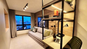 Loft de Luxo c/ Home Office ao lado Shopping CG.